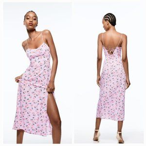 Zara Floral Print Corset Dress